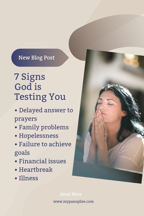 http://mypanoplies.com/2023/04/12/signs-god-is-testing-you/ Family Problems, 12 Signs, Achieving Goals, Faith Hope Love, News Blog, God Is, Blog Posts, Signs, Quick Saves