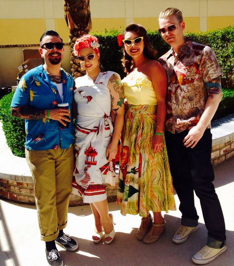 A lovely afternoon at the 2015 Viva Las Vegas pool party. #vlv18 #rockabilly #lucybvintageswimcontest Viva Las Vegas Outfit, Chunky Dunks, Las Vegas Pool Party, Viva Las Vegas Rockabilly Weekend, Viva Las Vegas Rockabilly, Las Vegas Pool, Vegas Pool, Vegas Outfits, 50s Look