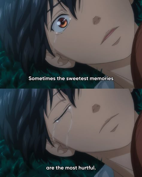 Anime Love Quotes, Ao Haru, Anime Quotes Inspirational, Ao Haru Ride, Dear Self Quotes, Life Quotes Pictures, Character Quotes, Really Deep Quotes, A Silent Voice