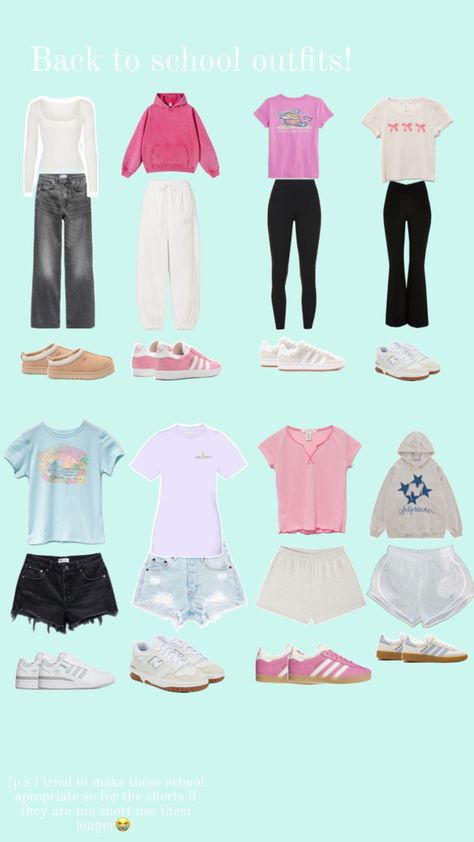 I know some of these aren’t really school apropria-te so i would try to make them fit your dress code if you were to wear it! School Outfits Dress Code, School Outfits Dress, Dress Code Outfits, School Dress Code, Outfits Dress, Back To School Outfits, School Outfit, Dress Code, School Outfits