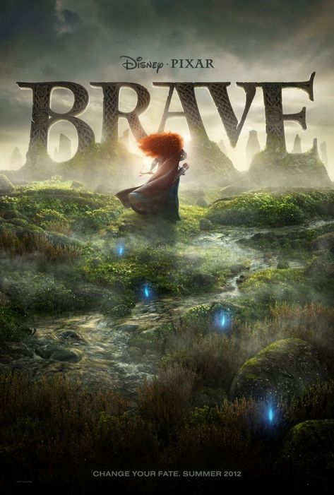 Brave Movie, Brave 2012, Animated Movie Posters, Disney Brave, 2012 Movie, Merida Brave, Romantic Comedy Movies, Skull Island, Rosamund Pike