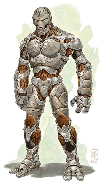 The Warforged Race for Dungeons & Dragons (D&D) Fifth Edition (5e) - D&D Beyond Warforged Dnd, D D Races, Dnd Races, Fantasy Races, Dungeons And Dragons Characters, Dnd Art, Dungeons And Dragons Homebrew, A Robot, Ex Machina