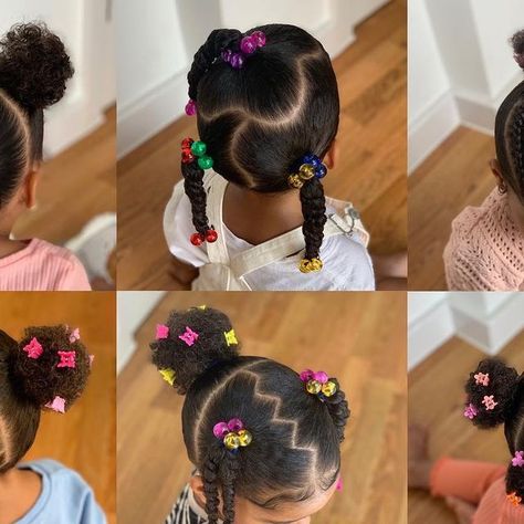 The Curly Hair Coach on Instagram: "Bobbles & Butterflies 🦋 #kidshairstyles" Bobbles Hairstyle, Cute Toddler Hairstyles, Toddler Hairstyles, Hair Bobbles, Toddler Hair, Afro Hairstyles, Kids Hairstyles, Baby Hairstyles, Easy Hairstyles