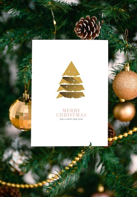 Mockup christmas greeting card for invit... | Free Photo #Freepik #freephoto #blank-card #christmas-mockup #christmas-pine #white-frame Card For Invitation, Tree Background, Traditional Invitation, Christmas Tree Background, Free Greeting Cards, Card Mockup, Christmas Greeting Card, Christmas Party Invitations, Christmas Greeting