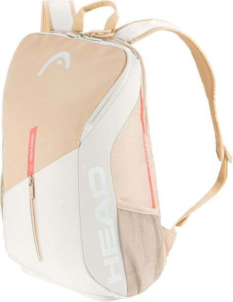 The Head Tour Tennis Backpack has a new chamomile design. Along with a main compartment, there is a separate compartment for your racquet and an integrated shoe compartment. When you are on the move, you can easily access your essentials, thanks to the front and side pockets.    Features:  Main compartment, as well as racquet and shoe compartment  New chamomile design  Hangtag made with recycled paper and hemp cord  Racquet compartment for 1-2 racquets  Integrated shoe compartment  1 outside zip Tennis Bags Backpacks, Head Tennis, Tennis Backpack, Tennis Bags, Tennis Bag, Beach Tennis, Unisex Backpack, Sport Tennis, Backpacking Packing