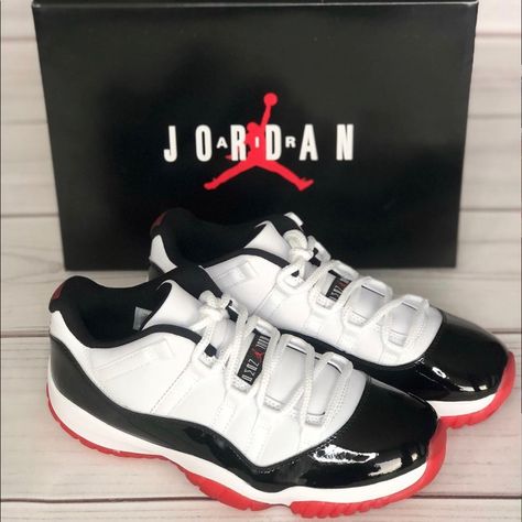 Brand New With Box In Size 6y Equivalent To A Women’s 7.5 Us Air Jordan Retro 11 Low Concord Bred Limited Edition Hard To Find They Go For Up To $630 In Stockx Let Me Know If You’ll Like To See The Receipt Price Is Firm Please Do Not Lowball Me Jordan 5 Lows, Jordan 11 Low Outfit Women, Concord Jordan 11, Jordan 11 Concord Bred, Jordan 11 Low Concord Bred, Jordan Bred 11, Jordan 12 Black, Air Jordan 11 Bred, Jordan Bred