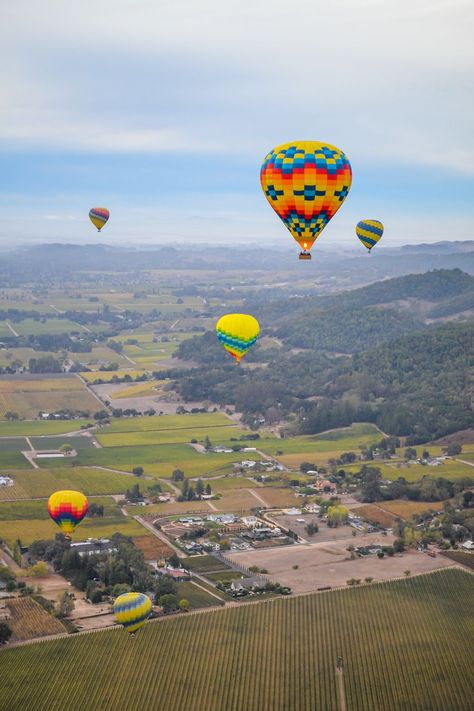 Hot Air Balloon Adventure, Hot Air Balloon Ride, Balloon Flights, Hot Air Balloon Rides, Air Balloon Rides, Hot Air Balloons, Air Balloons, Planning Ideas, Napa Valley