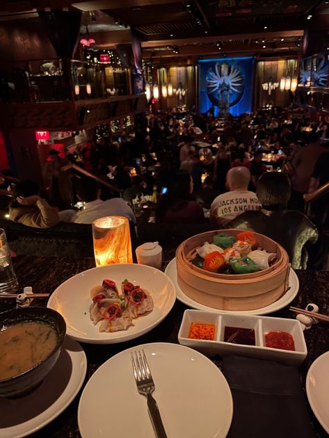 New York Luxury Restaurant, Tao Restaurant New York, Nyc Chinese Food, Tao Downtown New York, Vibey Restaurants, New York Restaurants Aesthetic, Nyc Restaurant Aesthetic, Nyc Bday, Times Square Restaurants