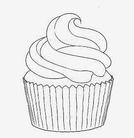 Drawing Cake, Cupcake Coloring Pages, Rose Drawing Tattoo, Cupcake Drawing, Cake Drawing, Wayne Thiebaud, Food Sketch, Cupcake Art, Kids Watercolor