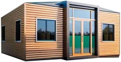 Amazon.com: Prefab Mobile Home,Tiny House to Live in,Foldable Container House Measuring 19 x 20 ft, with bedrooms,Bathroom,Kitchen and Living Area : Patio, Lawn & Garden Small Outdoor Shed, Folding House, Sheds For Sale, House Shed, Trailer Home, Wooden Cabins, Prefabricated Houses, Casa Container, Tiny Houses For Sale