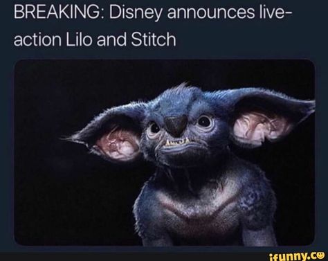 BREAKING: Disney announces live- action Lilo and Stitch – popular memes on the site iFunny.co #lilostitch #movies #disney #announces #live #action #lilo #stitch #pic Lilo And Stitch Memes, Lilo I Stitch, 626 Stitch, Ned Flanders, Mario E Luigi, Realistic Cartoons, Peter Griffin, Lilo Y Stitch, Famous Cartoons