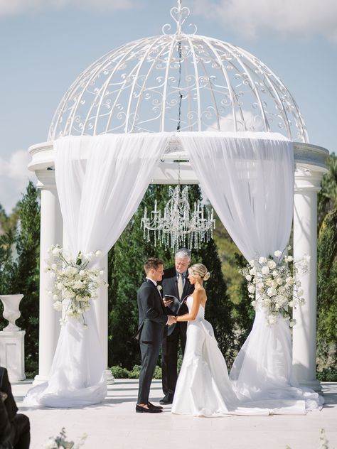 Beach Gazebo Wedding Decorations, Gazebo Wedding Decorations, Florida Cities, Florida Destination Wedding, Destin Florida Wedding, Gazebo Wedding, Wedding Types, Wedding Event Design, Luxury Destination Wedding