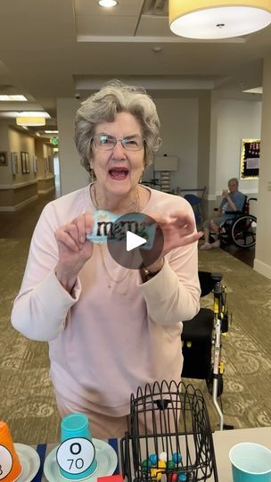 38K reactions · 3.9K shares | New way to play BINGO!🥰 #game #bingo #prizes #seniorliving #viral #fun | Christian Care Communities | Adrian Berenguer · Little Things Bingo Prizes, Game Bingo, Family Fun Night, Senior Living, Christmas Games, Activity Games, Family Games, Holiday Ideas, Bingo