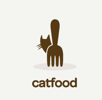 Pet Cafe Logo, Dog Food Logo, Cat Cafe Logo, Pet Food Logo, Food Logo Design Ideas, Logo Gato, Ring Worm, Cookie Logo, Animal Logo Inspiration