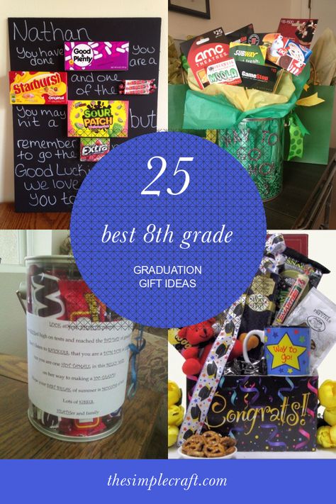 25 Best 8th Grade Graduation Gift Ideas #8th #grade #graduation #gift #ideas #GraduationGiftIdeas #8thgradegraduationgiftideas Junior High Graduation Gift Ideas, Promotion Gifts 8th Grade, Middle School Promotion Gifts, Grade 6 Graduation Gifts, Middle School Promotion Party Ideas, 8th Grade Graduation Gift Ideas For Boys, 8th Grade Promotion Gift Ideas, 6th Grade Graduation Ideas Gifts, 5th Grade Graduation Ideas Gifts