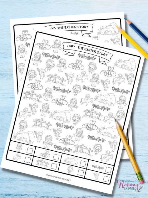 Christian Easter Activity Sheets, Easter Church Activities, Easter Sunday School Activities, Church Activity Sheets, Easter Story For Kids, Valentine Worksheets, Easter Meal, Palm Sunday Crafts, Easter Sunday School