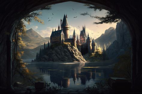 Medieval Love, Medieval Kingdom, Harry Potter Wallpaper Backgrounds, Harry Potter Background, Laptop Wallpaper Desktop Wallpapers, Images Harry Potter, Harry Potter Artwork, Nature Architecture, Hogwarts Aesthetic