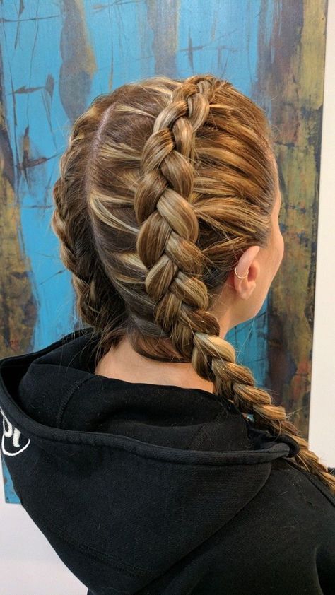 Scalp Hairstyles, Hairstyles Romantic, Hairstyles Unique, Ponytail Braided, Hairstyles Buns, Hairstyles Extensions, Trendy Braids, Dutch Braid Tutorial, Braid Half Up Half Down