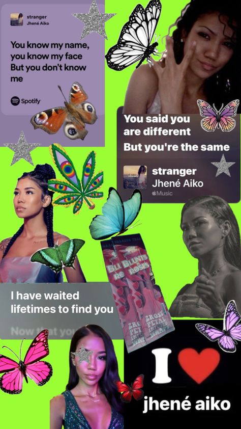 Collage Wallpaper Jhene Aiko, Jhené Aiko, Jhene Aiko, Say You, Finding Yourself, Collage, Quick Saves