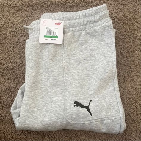 Puma Sweatpants!! Completely New, Never Worn, Still Has Tag. Puma Sweatpants, Puma Pants, Pant Jumpsuit, Sweatpants, Jumpsuit, Grey, Pants, Women Shopping, Color