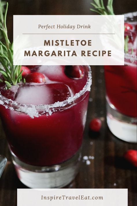 Christmas Cocktails Margarita, Frosted Mistletoe Margarita, Mistle Toe Margarita, Winter Margarita Recipe Holiday Drinks, Holiday Margarita Recipe, Xmas Margarita Recipes, Batch Christmas Drinks, Christmas Margherita, Winter Wonderland Margarita