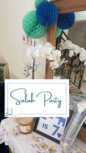 Salah Party, Party Goodies, Gentle Parenting, Party Invite, Goodie Bags, Wonderful Time, Encouragement, Place Card Holders, Birthday Party