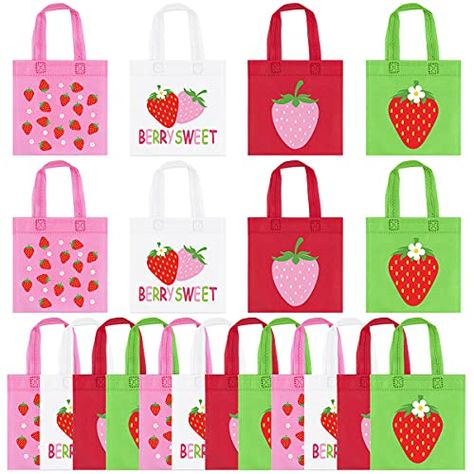 Berry First Bday, Strawberry Party Decorations, Wedding Snacks, Strawberry Shortcake Party, Strawberry Gifts, First Birthday Party Decorations, Strawberry Party, Snack Gift, Fruit Party