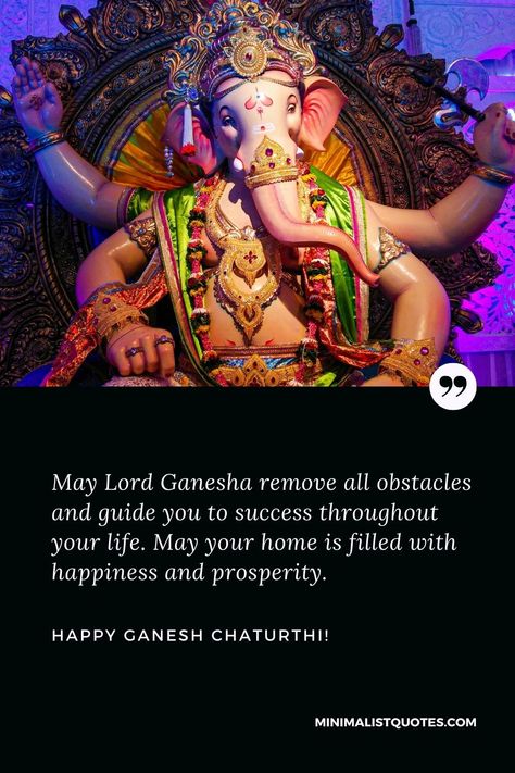 Ganesh Chaturthi Quotes, Family Forever, Happy Ganesh, Happy Ganesh Chaturthi, Knowledge Quotes, Ganesh Chaturthi, Lord Ganesha, South Asia, Good Health