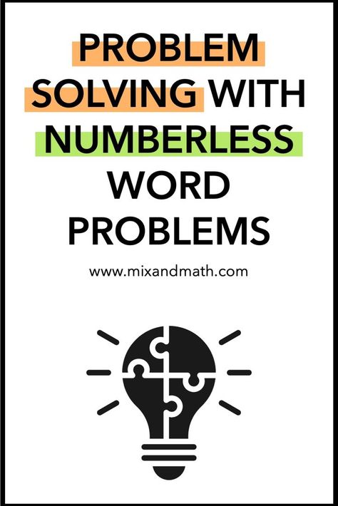 Numberless Word Problems, Fraction Word Problems, Problem Solving Strategies, Differentiation Math, Problem Solving Activities, Whole Numbers, Fifth Grade Math, Upper Elementary Math, Math Problem Solving