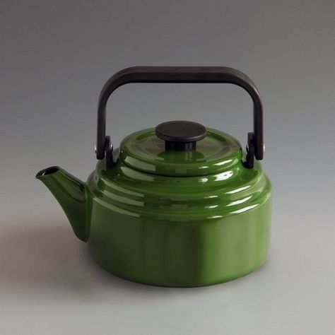 Japanese Enamel Tea Kettle | Remodelista Japanese Objects, Enamel Kettle, Labour And Wait, Electric Tea Kettle, Electric Cooker, Bathroom Outdoor, Professional Kitchen, Tea Kettle, Electric Kettle