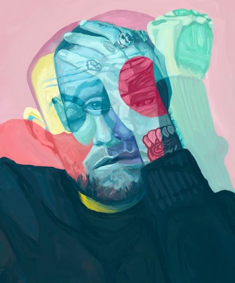 Mac Miller Hand Painted Pastel Circles Giclee Print Poster | Etsy Mac Miller, Art Challenge, Colorful Paintings, Daily Art, Album Art, Beautiful Artwork, Matte Paper, New Art, Art Inspo