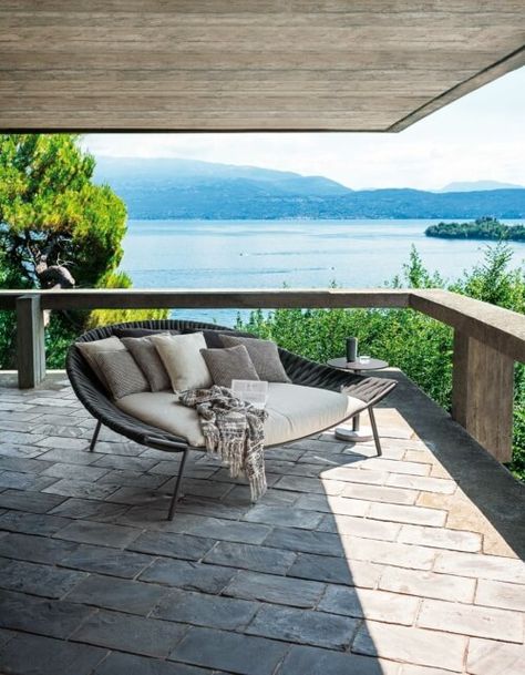 Collections | Italian Outdoor Furniture | RODA Poolside Furniture, Contemporary Outdoor Furniture, Patio Daybed, Outdoor Hammock, Luxury Outdoor Furniture, Outdoor Pouf, Sun Lounge, Outdoor Furniture Design, Outdoor Daybed