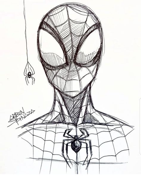 Spiderman Sketches, Marvel Art Drawings, Batman Drawing, Image Spiderman, Spiderman Drawing, Spiderman Art Sketch, Man Sketch, Spider Art, Art Tools Drawing