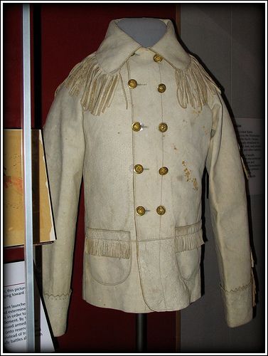 COL. GEORGE ARMSTRONG CUSTER'S COAT ... by thegarveys5, via Flickr Western Pics, George Custer, Us Cavalry, American Indian Wars, George Armstrong, Old West Photos, Early American History, Indian Wars, Around The World In 80 Days