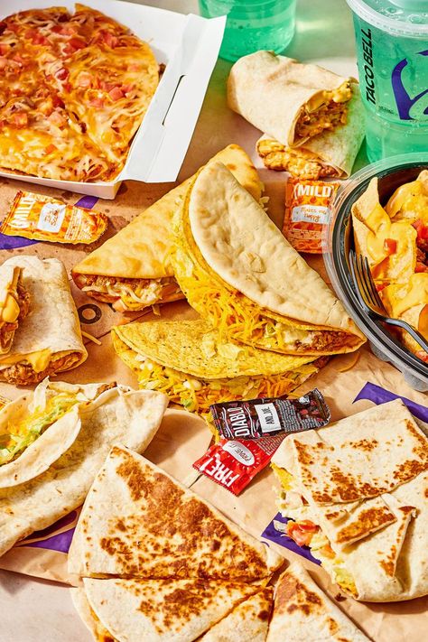 I Tried the 10 Most Popular Taco Bell Menu Items—This Is the One I’ll Always Order Taco Bell Secret Menu Items, Taco Bell Charcuterie Board, Taco Bell Secret Menu, Taco Bell Food, Taco Bell Menu, 5 Ingredient Dinners, Secret Menu Items, Soup Dinner, Secret Menu