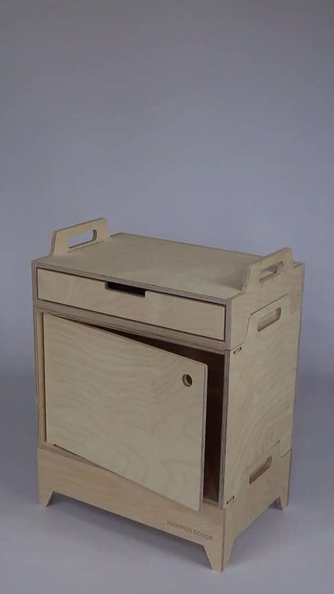 stained plywood Plywood Furniture Design, Plywood Furniture Plans, Projek Kayu, Cnc Furniture Plans, Plywood Storage, Plywood Projects, Diy Furniture Decor, Cnc Furniture, Flat Pack Furniture