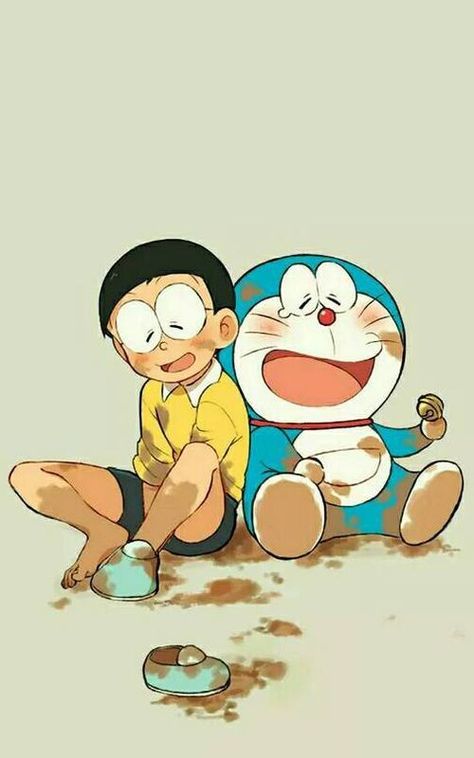 Nobita Doremon Friendship, Doremon And Nobita, Nobita Doremon, Pixar Movies, Pixar, Pixel Art, Phone Wallpaper, Mario, Family Guy