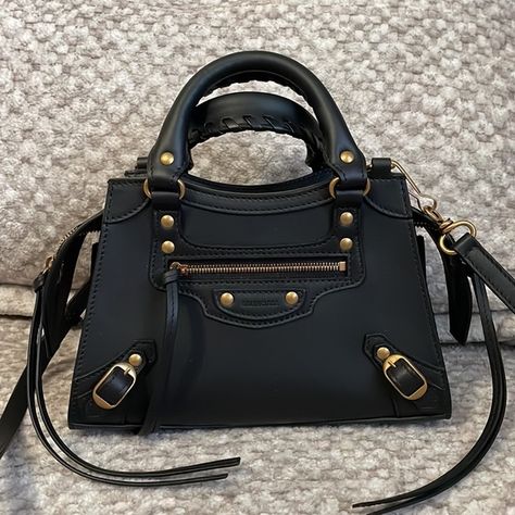 Balenciaga Neo Classic Mini Balenciaga Neo Classic Mini, Balenciaga Mini City, Balenciaga Neo Classic, Balenciaga Purse, Balenciaga Arena, Balenciaga Top, Black Balenciaga, Balenciaga Leather, Balenciaga Handbags