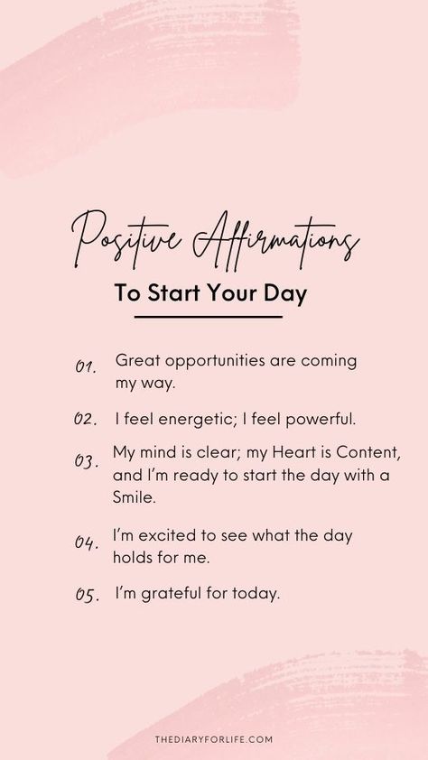 Affirmations About Money, Daily Inspiration Quotes Motivation, Quotes To Print, Women Affirmations, List Of Affirmations, Positive Self Esteem, Affirmations For Success, Healing Journaling, Affirmations For Happiness