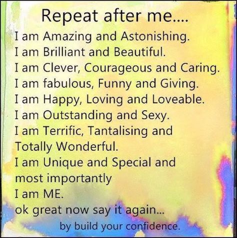 Repeat After Me... life quotes quotes positive quotes quote life life quotes and sayings Soul Connections, Repeat After Me, Affirmations For Happiness, I Am Amazing, Morning Affirmations, Positive Emotions, Positive Affirmation, New Energy, Daily Affirmations