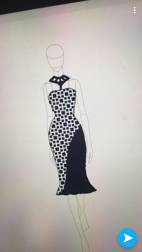 Elements Of Design Shape Dress, Rythm Design Pattern Dress Drawing, Rhythm Illustration, Elements Of Design Form, Elements Of Design Texture, Elements Of Design Shape, Flute Drawing, Surface Ornamentation, Civil Dress