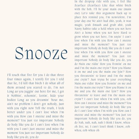 Quotes From Sza Songs, Sza Aesthetic Snooze, Snooze Lyrics Sza, Kill The Urge To Be Chosen Choose Yourself Sza, Snooze Sza Spotify, Snooze Aesthetic, Sza Lyrics Aesthetic, Sza Lyrics Captions, Sza Song Quotes