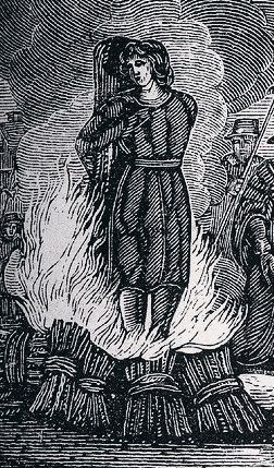 Burning At The Stake, Medieval Witch, Old Illustration, Woodcut Tattoo, Witch Drawing, Medieval Artwork, Witch Tattoo, Fantasy Posters, Witch Trials