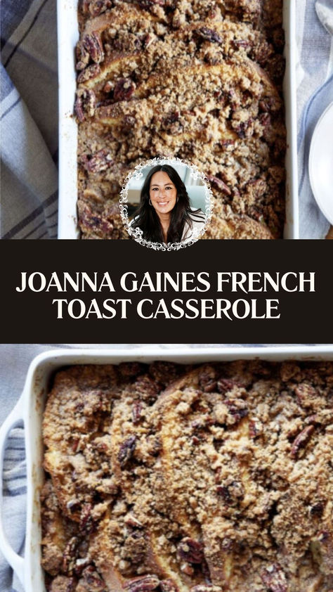 Joanna Gaines French Toast Casserole Joanna Gaines French Toast Casserole, Joanna Gaines French Toast, Joanna Gaines Recipes, Toast Casserole, Italian Bread, French Toast Casserole, Joanna Gaines, Best Breakfast, Perfect Food