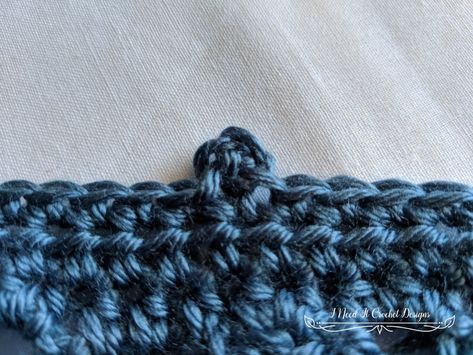 Crochet Picot Stitch, Picot Stitch Crochet, Crochet Picot Edging, My Picot, Picot Crochet, Picot Stitch, Crochet Garland, Stitch Tutorial, Easy Stitch