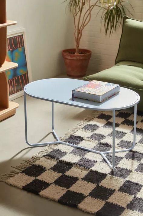 Kane Coffee Table | Urban Outfitters Coffee Table Urban Outfitters, Los Angeles Apartments, Uo Home, Blue Fits, Classic Silhouette, Room Furniture, Powder Coated, Color Coding, Home Crafts