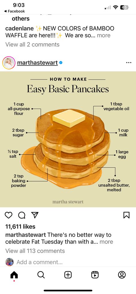 Pancakes No Butter, All Purpose Flour Recipes, Basic Pancakes, No Flour Pancakes, Flour Pancakes, Pancakes From Scratch, College Meals, Homemade Pancakes, Salted Egg