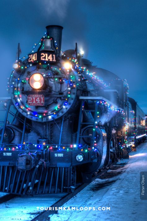 Kamloops Bc, Scary Christmas, Salmon Arm, The Spirit Of Christmas, Hot Chocolate Cookies, Good Morning Images Hd, Spirit Of Christmas, Train Art, Train Photography