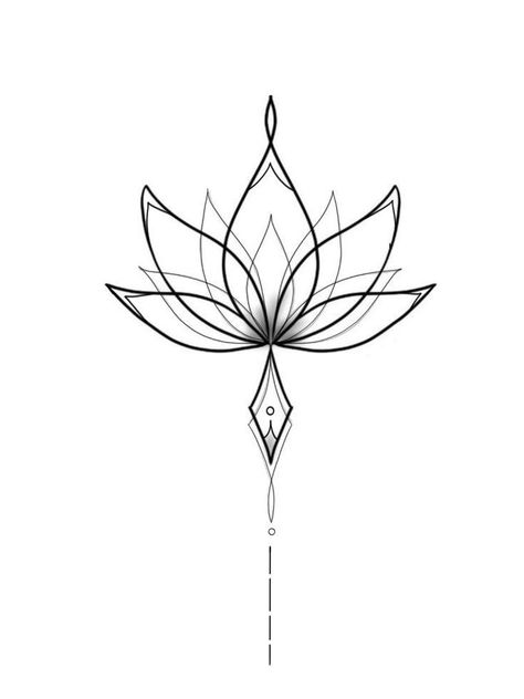 Lotus Tattoo Unalome, Lotus Flower Tattoo Line Art, Lotus Fine Line Tattoo, Scorpio Tattoo Minimalist, Minimalist Lotus Tattoo, Fine Line Sternum Tattoo, Sternum Tattoo Lotus, Lotus Sternum Tattoo, Matilda Tattoo