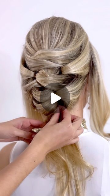 How To Prep Hair For An Updo, Hair Up Half Down Wedding Hair, Hair Up For Curly Hair, Bridesmaid Updo Tutorial, Updo Video Tutorial, How To Do An Updo Yourself, Glam Hairstyles, Clean Shampoo, Short Hair Updo Tutorial